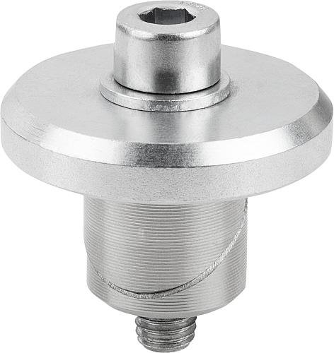 Kipp SPANNBOLZEN MIT SCHEIBE, D=20, H=48, EDELSTAHL BLANK Produktbild img1 L