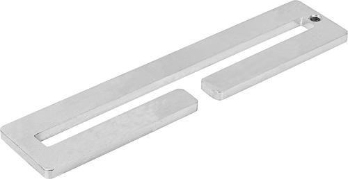 Kipp PLATTE OFFEN, L=180, B=40, STAHL VERZINKT UND PASSIVIERT Produktbild img1 L