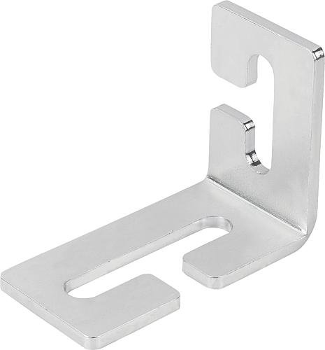 Kipp WINKEL OFFEN L=80, B=40, H=60, STAHL VERZINKT UND PASSIVIERT Produktbild img1 L