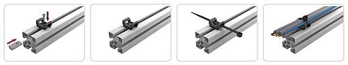 Kipp KABELBINDERBLOCK POLYAMID, SCHWARZ, TYP I UND TYP B Produktbild img3 L