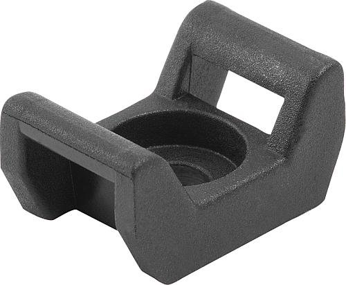 Kipp KABELBINDERBLOCK POLYAMID, SCHWARZ, TYP I UND TYP B Produktbild img1 L