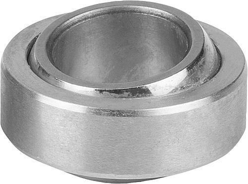 GELENKLAGER MAßREIHE E, D=8-0,008 D1=16-0,008 EDELSTAHL 1.4571, KOMP:PTFE Produktbild img1 L