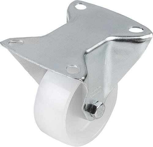 Kipp Stahlblech-Lenk- und Bockrollen Standard-Ausfü... Produktbild img1 L