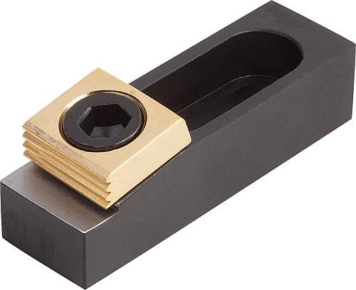 SPANN-EXZENTERSCHRAUBE MIT KLEMMSTÜCK STAHL, MIT AUFLAGE, FÜR=M08 Produktbild img1 L