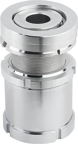 HÖHENVERSTELL-ELEMENT M.KUGEL-AUSGLEICHSSCHEIBE, MIT KONTERMUTTER, D1=M60X2, ... Produktbild img1 L