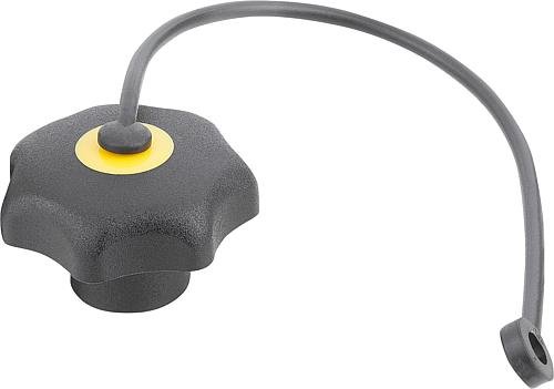 Sterngriffe mit Sicherungsband  ähnlich DIN 633... Produktbild img1 L