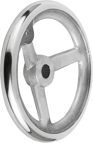 Handräder  DIN 950 aus Aluminium Produktbild img1 L