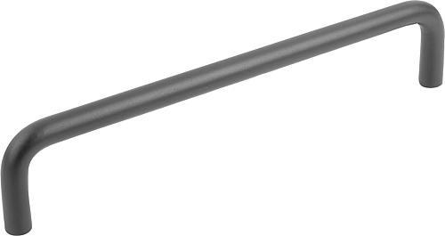 Kipp BÜGELGRIFF RUND A=235, L=245, H=40, ALUMINIUM SCHWARZ MATT UND ELOXIERT, D=M05 Produktbild img1 L