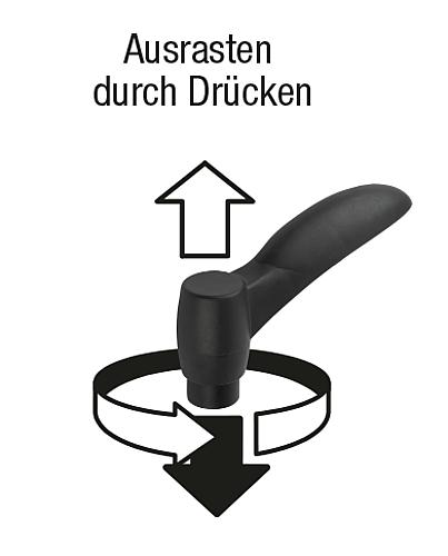 Klemmhebel ECO  mit Innengewinde Produktbild img3 L