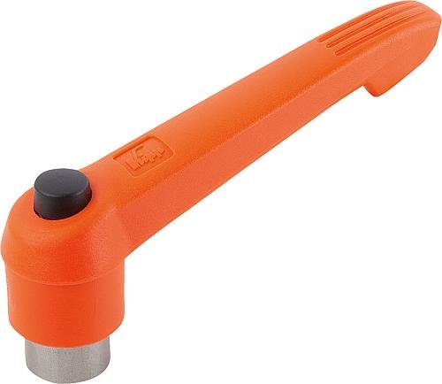 Kipp Klemmhebel mit Druckknopf  mit Innengewinde, St... Produktbild img1 L