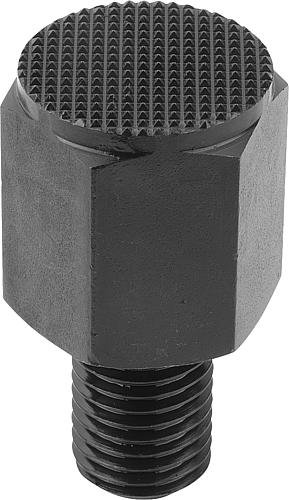 POSITIONSFUß H=10, FORM:D VERGÜTUNGSSTAHL, SW=10 Produktbild img1 L