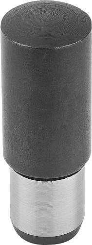 AUFLAGEBOLZEN D1=10, H=20, EINSATZSTAHL GEHÄRTET, BRÜN. U. GESCHL Produktbild img1 L