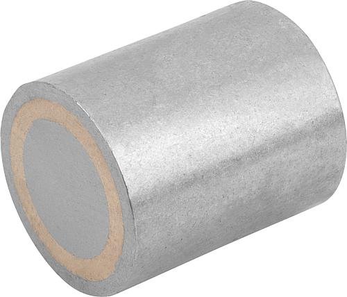 Kipp MAGNET STABGREIFER, RUND H=10, D=6, ALNICO, KOMP:STAHL Produktbild img1 L