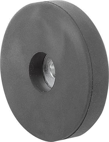 Magnete mit Gewindebuchse (Flachgreifer)  aus N... Produktbild img1 L