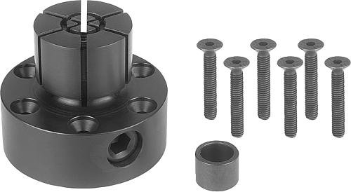 Kipp Spanndorne  mit seitlicher Klemmung Produktbild img1 L
