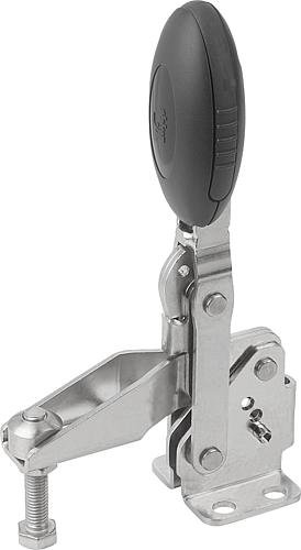 Kipp Schnellspanner vertikal  mit waagrechtem Fuß un... Produktbild img1 L