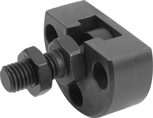 SCHNELLSTECKKUPPLUNG MIT RADIALVERSATZAUSGLEICH D=M16X1,5 STAHL, MIT ANSCHRAU... Produktbild img1 L