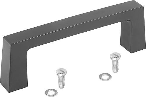 Kipp BÜGELGRIFF L=130 DUROPLAST, SCHWARZ, A=110, D=M05 Produktbild img1 L