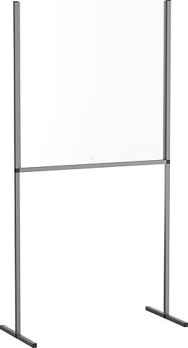 Kipp BODENAUFSTELLER FREISTEHEND, ACRYLGLAS 850X850X4, H=1905, B=900 Produktbild img1 L