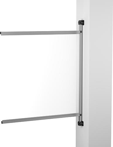 Kipp TISCHAUFSTELLER GESCHRAUBT, ACRYLGLAS 850X850X4, H=1025, B=900 Produktbild img2 L