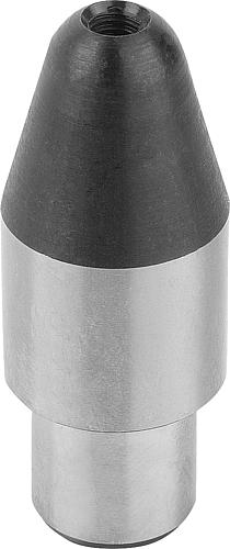 AUFNAHMEBOLZEN LANGE AUSFÜHRUNG, FORM:B, D1=5, D2=3, H=10, WERKZEUGSTAHL Produktbild img1 L