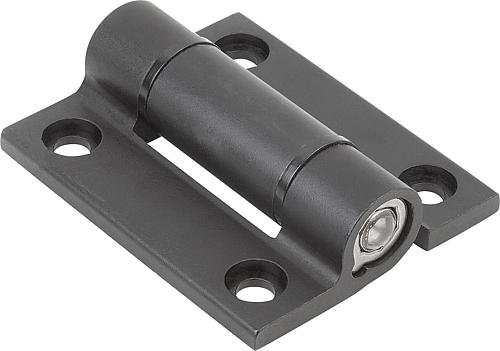 Scharniere aus Aluminium, mit Rastfunktion Produktbild img1 L