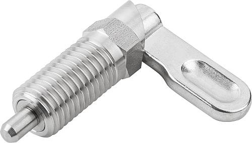 Sperrriegel Edelstahl   mit Anschlag Produktbild img1 L