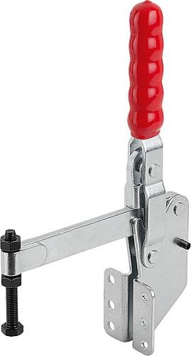 Kipp SCHNELLSPANNER VERTIKAL STANDARD, FUß ABGEWINKELT F2=3600, VOLLER HALTEARM M0... Produktbild img1 L