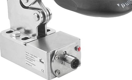 Kipp Schnellspanner Edelstahl horizontal  mit Sicher... Produktbild img3 L