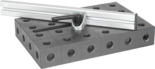 Kipp SPANNBOLZEN MIT KLEMMWINKEL, D=16, STAHL BRÜNIERT Produktbild img3 L