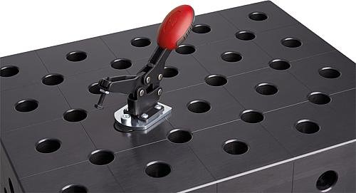 Kipp SPANNBOLZEN MIT ADAPTERPLATTE D=20, L=96, B=52 FORM:B, EDELSTAHL BLANK, KOMP:... Produktbild img3 L