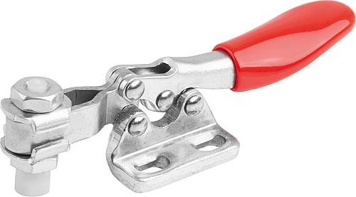 Kipp SCHNELLSPANNER HORIZONTAL MINI, FUß WAAGRECHT F1=250, VERSTELLB. ANDRUCKSPIND... Produktbild img1 L