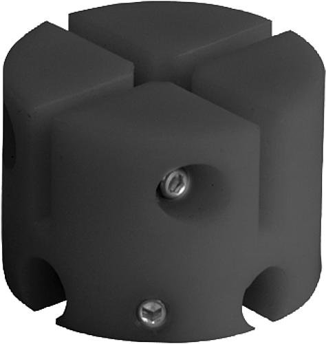 Kipp BASISMODUL, POM, D=50, H=36 SCHWARZ, KOMP:EDELSTAHL Produktbild img1 L
