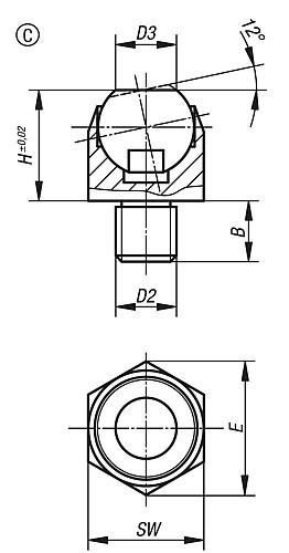 Pendelauflagen  Neigungswinkel 12° Produktbild img2 L