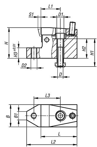 Kipp Niederzugspanner  mit Auflage Produktbild img2 L