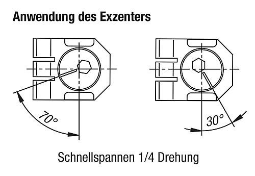 Kipp FLACHSPANNER FÜR T-NUT, BN=10, L=46, B=18, H=10,5, STAHL, KOMP:FEDERSTAHL Produktbild img3 L