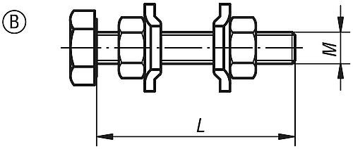 Kipp Andruckspindeln starr Produktbild img2 L