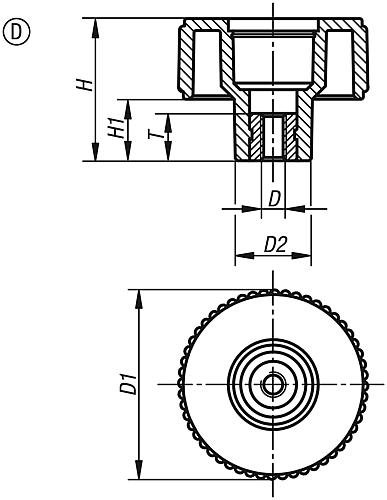 Rändelräder  Stahlteile aus Edelstahl Produktbild img2 L
