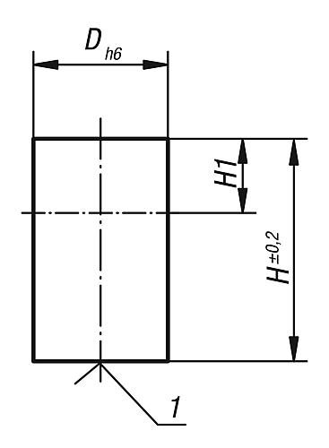 Kipp MAGNET STABGREIFER, RUND H=10, D=6, ALNICO, KOMP:STAHL Produktbild img2 L