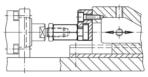 SCHNELLSTECKKUPPLUNG MIT RADIALVERSATZAUSGLEICH D=M16X1,5 STAHL, MIT ANSCHRAU... Produktbild img3 L
