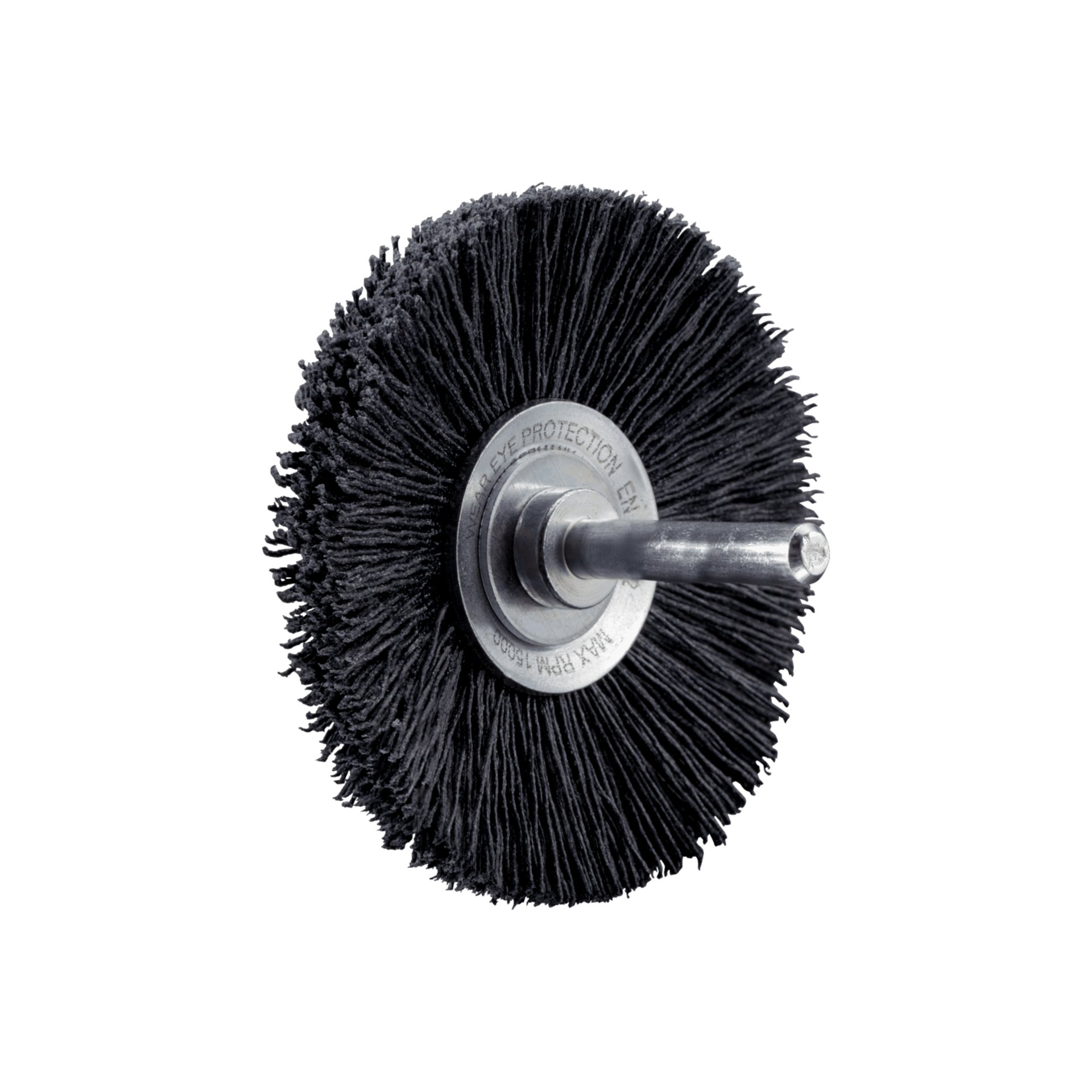 Kegelbürste ungezopft KBU Ø 70x10mm Schaft-Ø 6 mm CO-Filament-Ø 0,55 mm Korn 120 rückseitiges Bürsten Produktbild img1 L