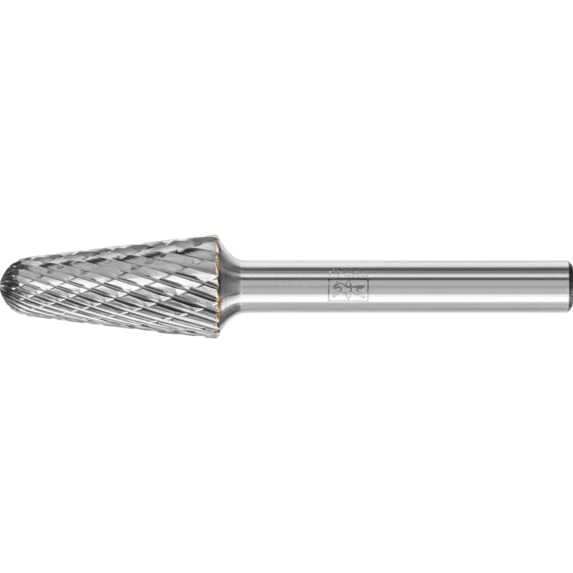 PFERD TOOLS Hartmetall Hochleistungsfrässtift TOUGH Rundkegel KEL Ø 12x25 mm Schaft-Ø 6 mm schlagfest Produktbild img1 L