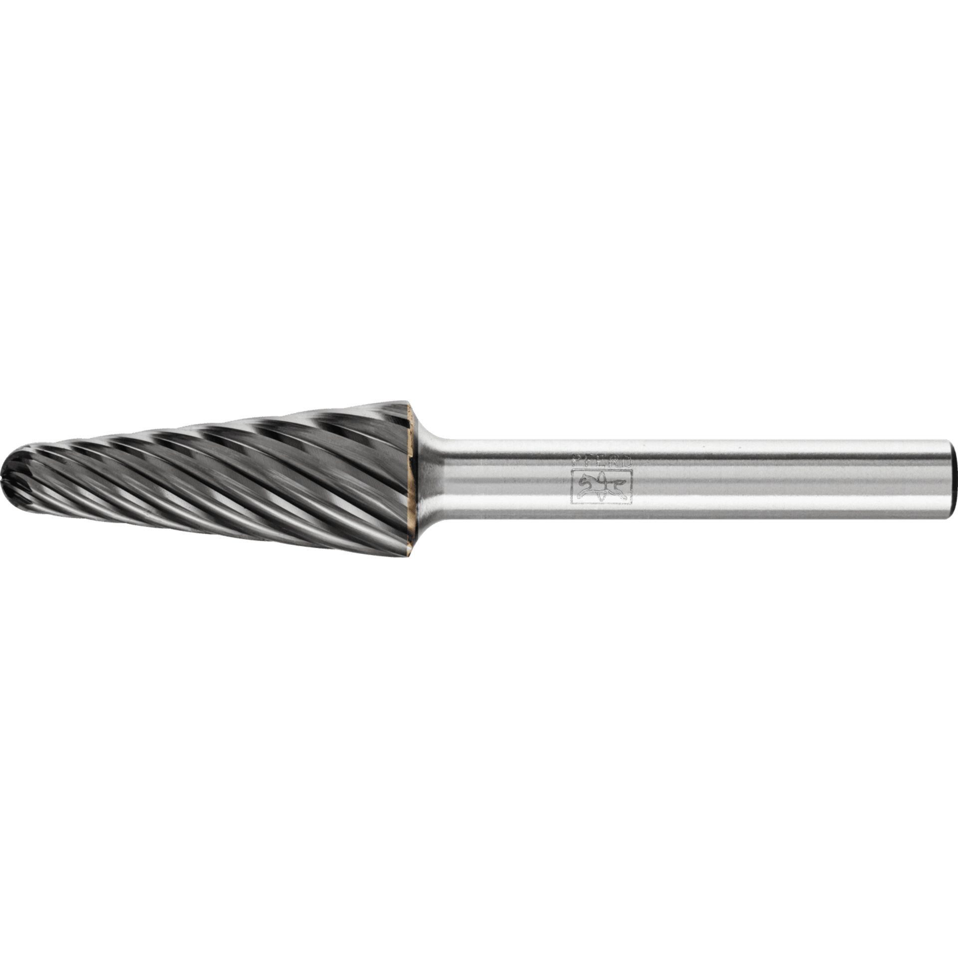 PFERD TOOLS Hartmetall Hochleistungsfrässtift INOX Rundkegel KEL Ø 12x30mm Schaft-Ø 6 mm HICOAT Edelstahl Produktbild img1 L