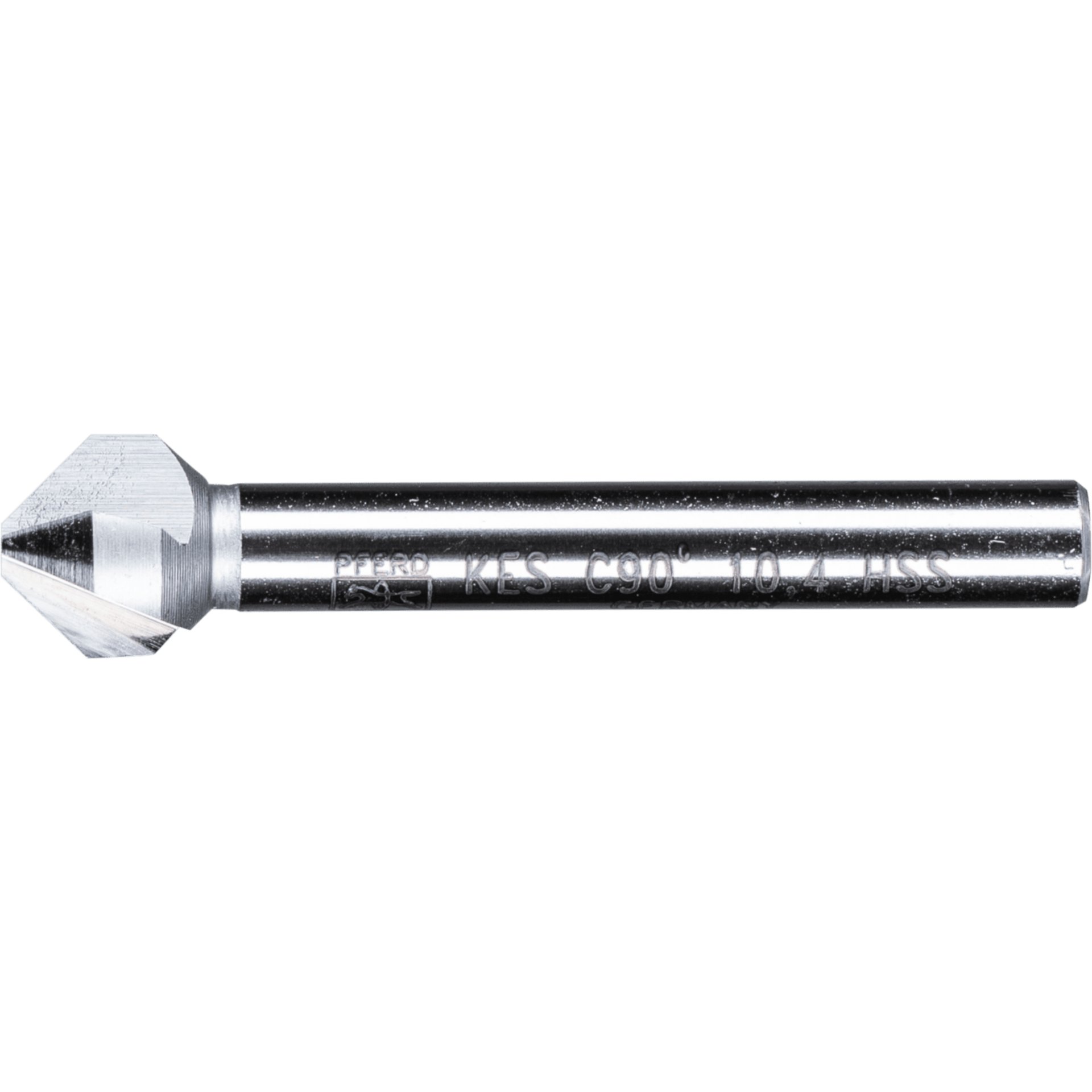PFERD TOOLS HSS Kegel-und Entgratsenker 90° Ø 10,4 mm Schaft-Ø 6 mm DIN 335 C Produktbild img1 L