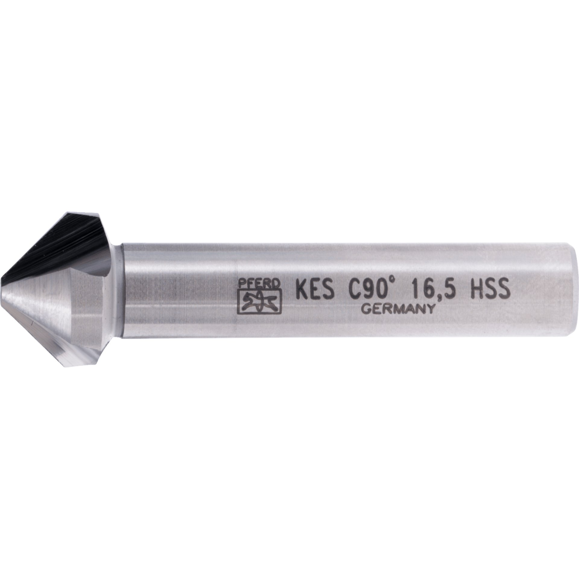 PFERD TOOLS HSS Kegel-und Entgratsenker 90° Ø 16,5 mm Schaft-Ø 10mm DIN 335 C Produktbild img1 L