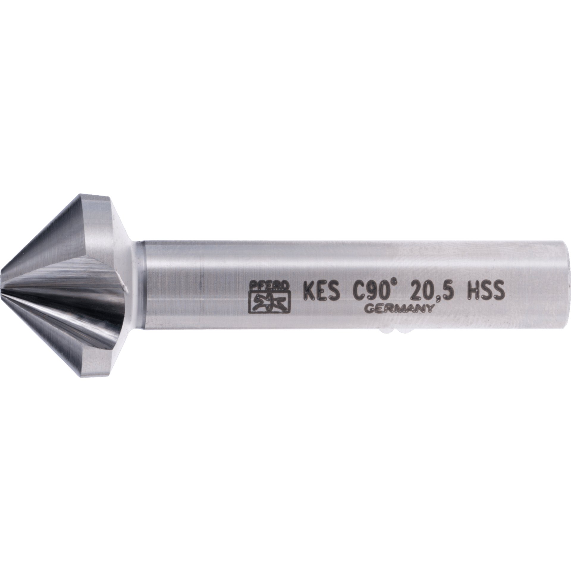 PFERD TOOLS HSS Kegel-und Entgratsenker 90° Ø 20,5 mm Schaft-Ø 10mm DIN 335 C Produktbild img1 L
