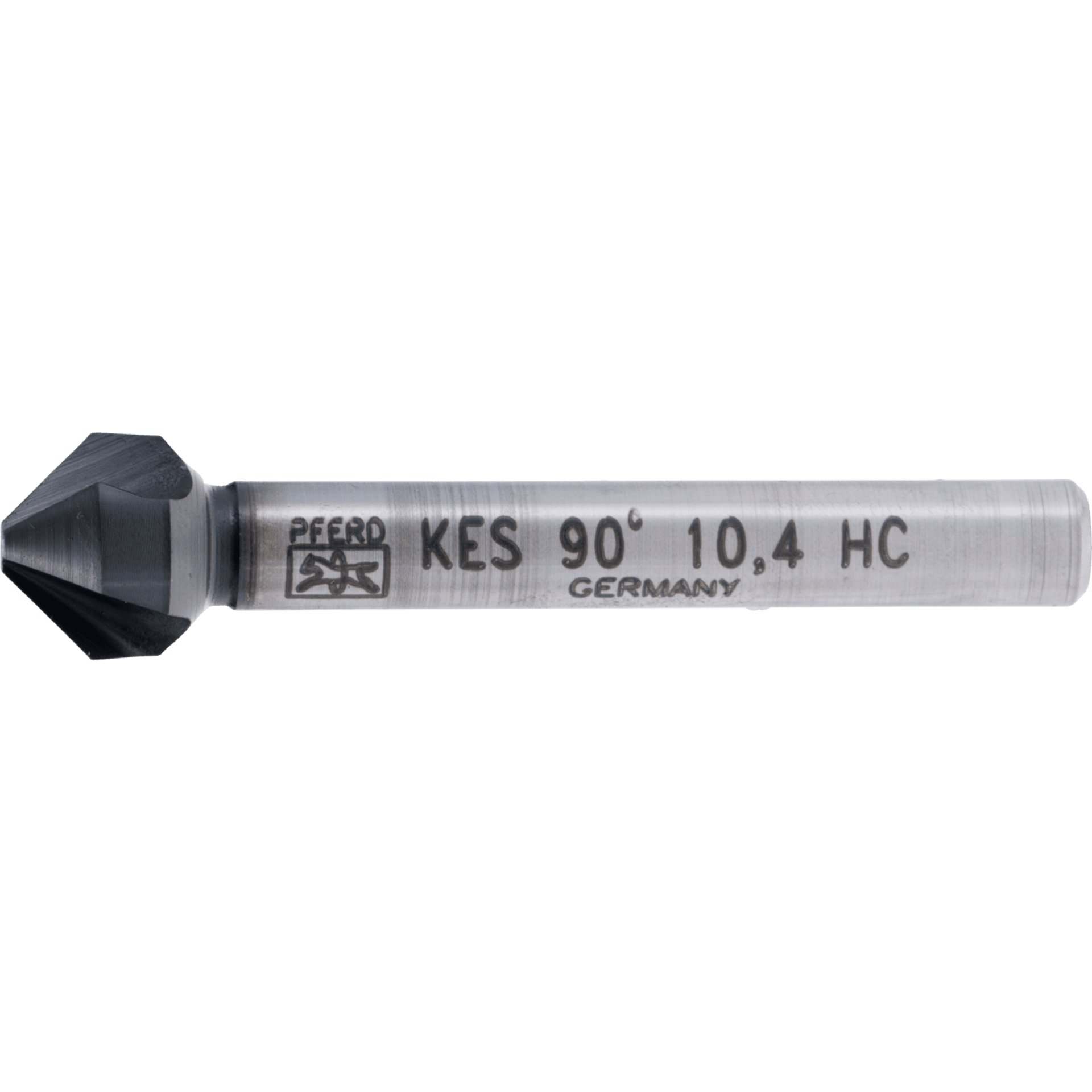 PFERD TOOLS HSS Kegel-und Entgratsenker 90° Ø 10,4 mm Schaft-Ø 6 mm DIN 335 C HICOAT beschichtet Produktbild img1 L