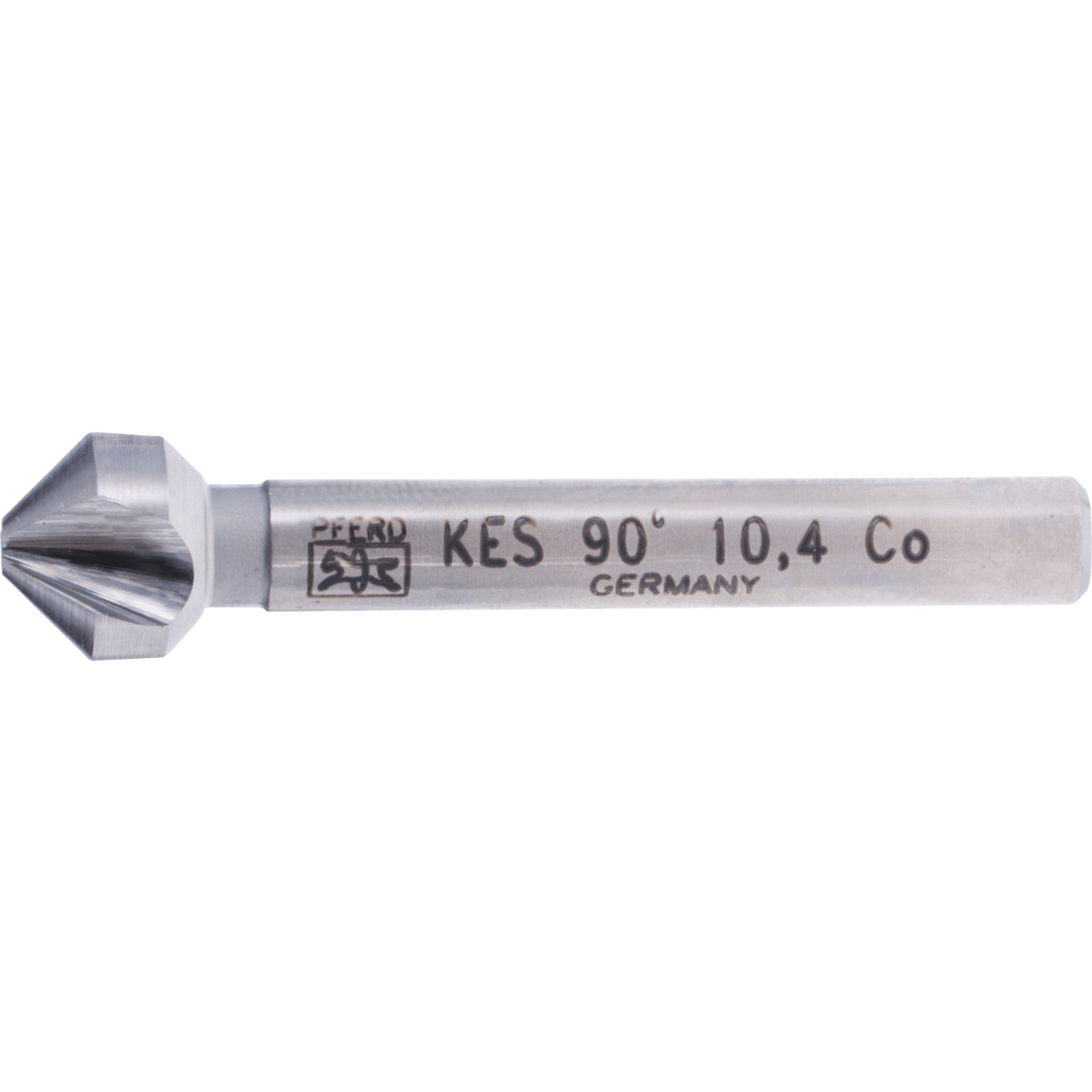 PFERD TOOLS HSSE Co5 Kegel-und Entgratsenker 90° Ø 10,4 mm Schaft-Ø 6 mm DIN 335 C Produktbild img1 L