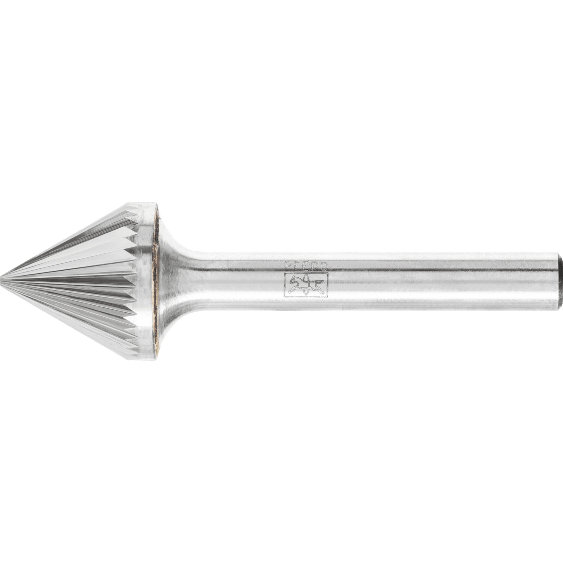PFERD TOOLS Hartmetall Frässtift Kegelsenk KSJ 60° Ø 16x13 mm Schaft-Ø 6 mm Z5 universal fein Produktbild img1 L