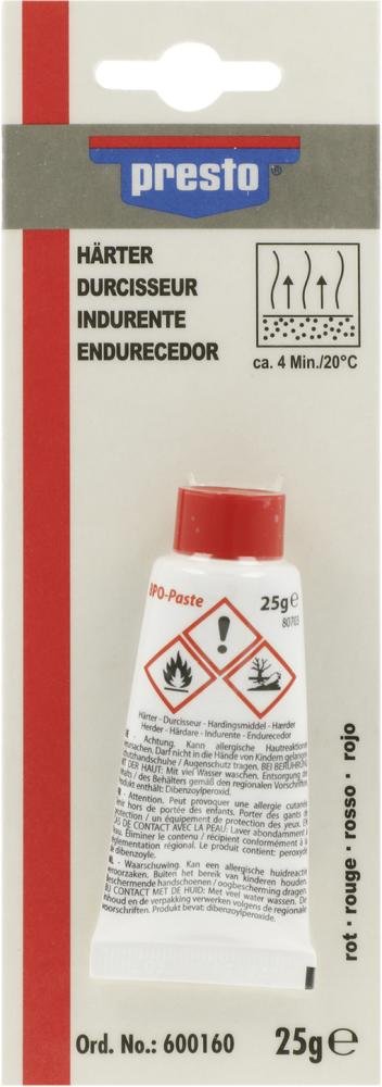Härter f. presto Spachtel25 g, rot Bli Produktbild img1 L